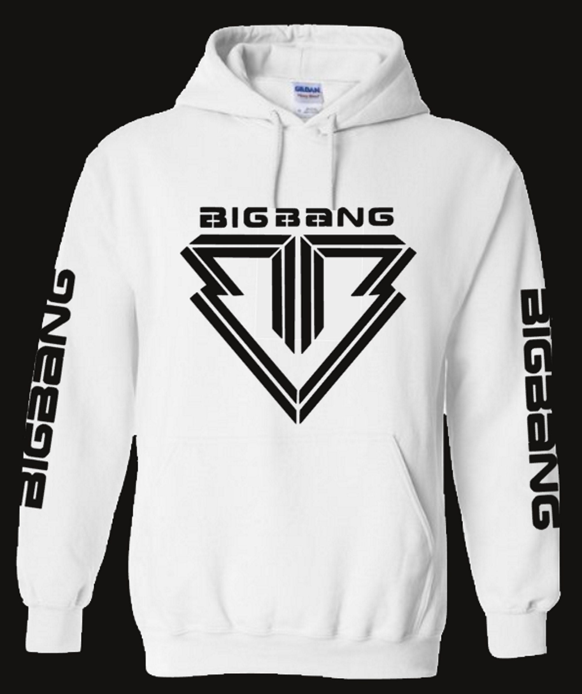 BIGBANG White Sweatshirt Hoodie – UniPopsCo